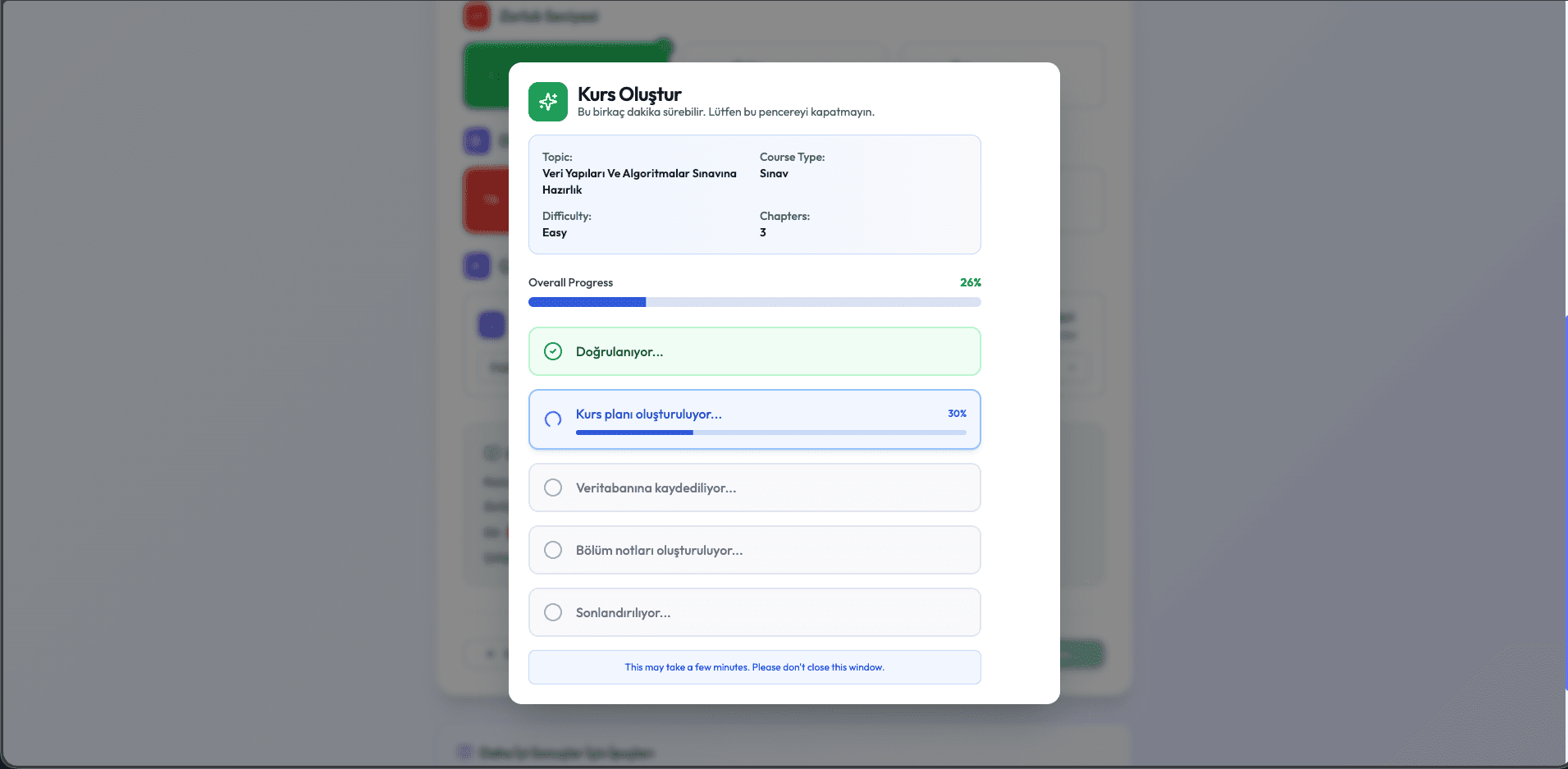 AI content generation
